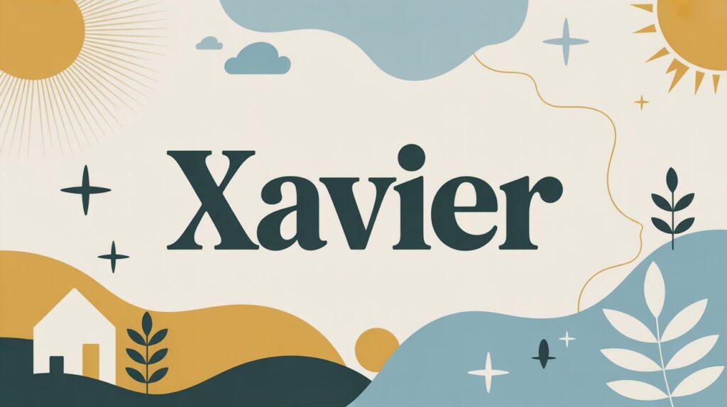 Xavier” in Hebrew